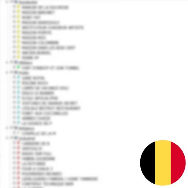 PACK Belgique Région Namur 2025