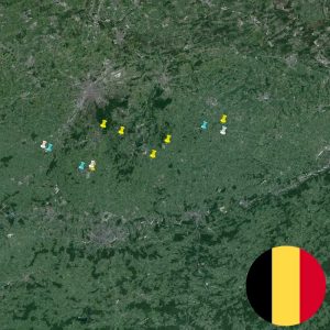 PACK Belgique Région Brabant Wallon 2025