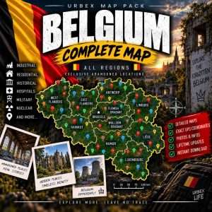 PACK Urbex Spots Belgium Full 2026