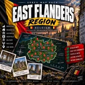 PACK Urbex Belgium East Flanders 2026