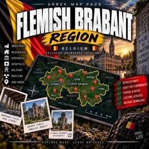 PACK Urbex Belgium Flemish Brabant 2026
