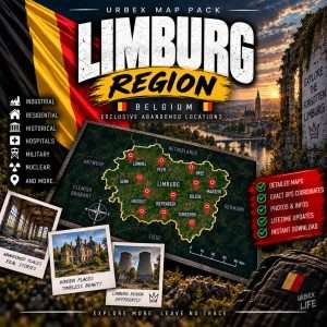 PACK Urbex Spots Belgium Limbourg 2026